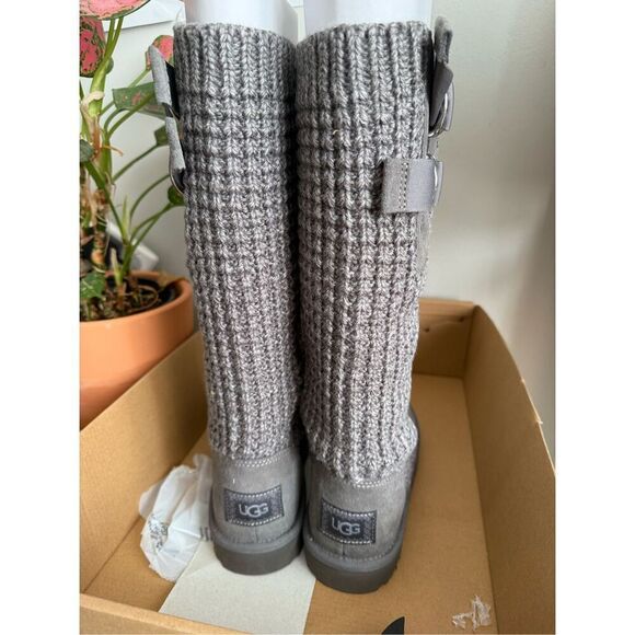 Ugg classic solene tall boot gray size 7 - Picture 4 of 8